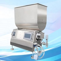 Machine de remplissage et d'emballage quantitative pour sauces à la viande à base de marmite pâte de sésame haute viscosité et remplissage de crevettes
