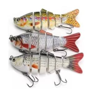 Señuelos de pesca 3D Wobbler Fish <span class=keywords><strong>bug</strong></span> Swimbait, cebo Artificial Isca, 10cm, 17,5g, Multi articulado, Isca - Product Image 1