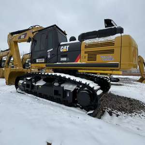 Excavadora de cadenas Caterpillar CAT340D de segunda mano, excavadora usada de 40 toneladas, CAT340 CAT340D2, excavadora hidráulica pesada en venta - Product Image 2
