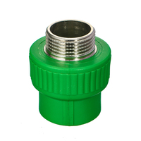 IFAN Vente Chaude Raccord de Tuyau PPR 20-110mm Connecteur de Tube d'Eau Raccord de Plomberie en Plastique Fileté PN25