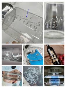 Machine de gravure laser 3D sur verre et cristal, machine de marquage laser UV 5W à refroidissement par eau de bureau, nouvelle version compatible DXF PLT AI BMP 220V 110V - Product Image 6