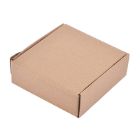 Boîte en papier kraft ondulé pliée pour emballage personnalisé de cadeaux, biscuits, épices, cosmétiques et gâteaux - Création de contenants sur mesure