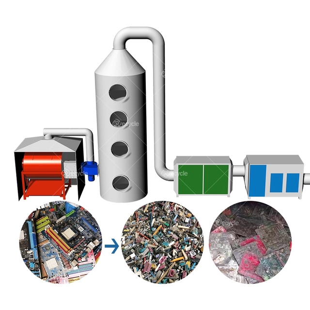 Batch Processing Circuit Board Dismantling Machine Scrap PCB Components Disassembly Equipment