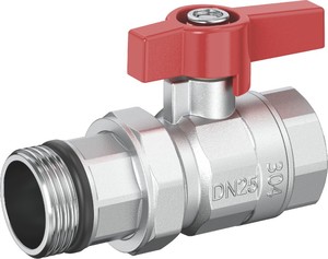 Valvola a Sfera Dritta a Farfalla in Acciaio Inossidabile SUS304/1.4301 per Collettori di Riscaldamento Idronico a Pavimento per Esterni - Product Image 3
