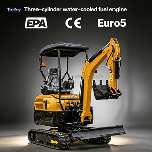 Mini Excavadora de 2 Toneladas con Certificación EPA y Giro Cero de Cola <span class=keywords><strong>para</strong></span> Trabajos de Paisajismo - Product Image 4