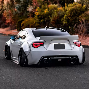 Alerón estilo <span class=keywords><strong>Rocket</strong></span> <span class=keywords><strong>Bunny</strong></span> V2 de fibra de carbono para Toyota GT86 Subaru BRZ ZN6 ZD6, alerón trasero para maletero, estilo de coche - Product Image 5