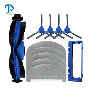 Ajuste de repuesto para Eufy G40 Hybrid G40 Hybrid + cepillo de rodillo principal cepillo de borde lateral mopa paño rodillo cepillo protector Accesorios - Product Image 1