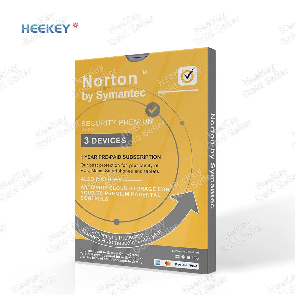Norton Security Deluxe 2023 3 Apparaten 1 Jaar Belangrijke Wereldwijde Universele Licentie Antivirus Beveiligingssoftware