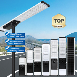 Farola <span class=keywords><strong>Solar</strong></span> Integrada Solarthon para Exteriores de 100W 150W 200W 250W 300W 350W - Product Image 1