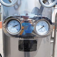 Mini pasteurisateur Machine 1000L-6000L stérilisateur de café au lait à la vapeur avec tuyau de bobine UHT stérilisateur UST à petite échelle