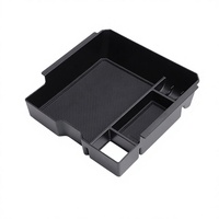 Boîte d'accoudoir de voiture moderne à double couche XINYI pour BYD Atto2 2025, organisateur de rangement de console centrale en ABS+PVC, antidérapant, intérieur automobile