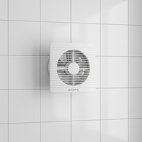 Ventilateur d'extraction de cuisine 4 pouces, petit ventilateur d'extraction mural pour salle de bain