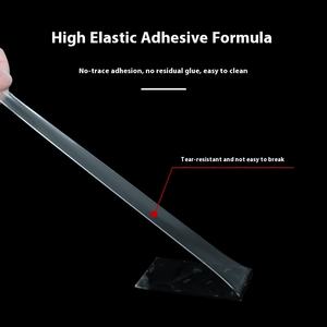 Resistente alle alte Temperature impermeabile pellicola acrilica rossa trasparente <span class=keywords><strong>biadesivo</strong></span> <span class=keywords><strong>per</strong></span> auto <span class=keywords><strong>vetro</strong></span> muro di fissaggio senza mascheramento - Product Image 2