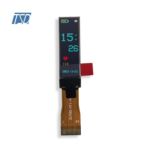 0.91 inch 128x32 small oled screen white backlight oled display module