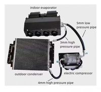 Vente directe usine – Climatiseurs de stationnement 12V/24V DC universels pour camions, camping-cars, petites voitures classiques
