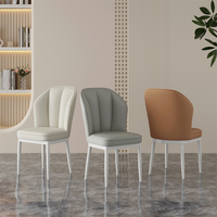 Chaises de Salle à Manger Françaises Personnalisables, Salon de Restaurant, Ensemble Table à Manger et 4 Chaises aux Pieds Dorés