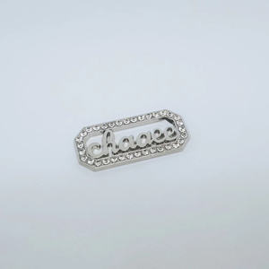 Lettere in Metallo Personalizzate, Charm di Lusso con Strass per Decorazione Cover Telefono, Accessori in Cristallo, Designer in Metallo - Product Image 2