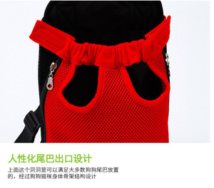 Mochila Transpirable de Malla para Mascotas, Bolsa de Transporte para Perros Pequeños y Gatos, para Viajes y Actividades al Aire Libre - Product Image 4
