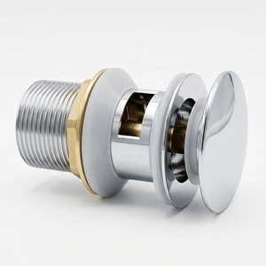 Bouchon de <span class=keywords><strong>vidange</strong></span> moderne en laiton chromé anti-corrosion pour lavabo, vasque, cuve ou <span class=keywords><strong>baignoire</strong></span>, avec grande couvercle, pour salle de bain - Product Image 3