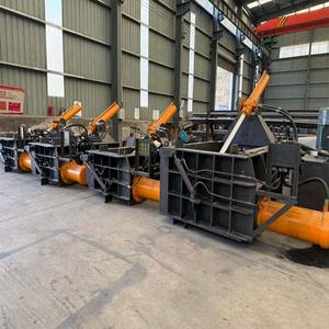 <b>Scrap</b> Metal Baler Machine for Efficient Baling of Auto Parts Beverage Cans and Copper Wires - Product Image 4