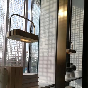 Modern Minimalist Gold Pendant Light Led Adjustable Height For Bedroom Bar Counter Dressing Room Hallway Window Lighting - Product Image 2