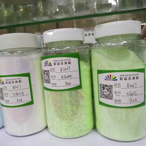 Nuevos productos Dongguan xucai artes y manualidades UV brillo decoraciones navideñas cambio de color brillo suministros promocionales para fiestas - Product Image 6