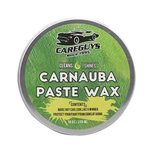 Carnauba soft wax, for Car Detailing to Shine & Protect Car Scratch Remover w/Micro Polishing Agents Car Cleaning Supplies