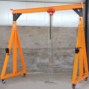 Grue à portique mobile pour petit atelier, chantier naval, 1 2 3 5 7,5 10 tonnes, grue à portique à cadre en A pour extérieur - Product Image 5