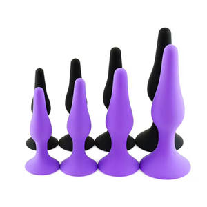 <span class=keywords><strong>Hot</strong></span> Selling Slanke Anal Plug 4 Verschillende Grootte Keuze Siliconen Anale Plug Prostaat <span class=keywords><strong>Massage</strong></span> Stimulator Anale Seksspeeltje Voor Mannen En Vrouwen - Product Image 2