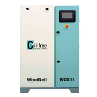 Compresseur de défilement électrique, monophasé, sans son, Stable, 0,2 kw 50HZ, 3HP, sans huile, pour l'usine, haute qualité