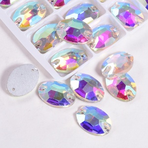 Strass en verre cristal OLeeya AB à coudre, non thermocollants, pour costumes de danse - Product Image 6