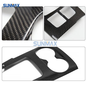 Cubierta embellecedora de Panel de cambio de marchas para consola central <span class=keywords><strong>Interior</strong></span> de coche de fibra de carbono seco Sunmax para <span class=keywords><strong>Audi</strong></span> A3 8V <span class=keywords><strong>S3</strong></span> RS3 2014-2017 <span class=keywords><strong>2018</strong></span> 2019 2020 - Product Image 6