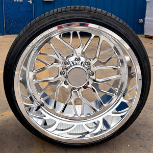 Jantes de camion forgées 20x12 24x14 26x16 30x16 à profil profond, finition personnalisée 8x180 8x165.1 pour Chevy GMC 2500HD RAM 2500 Show Trucks - Product Image 2