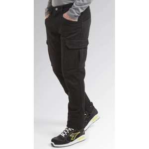 DIADORA UTILITY - 702.177268-80013/M Pantalon cargo à sept poches noir-PANTALON DE TRAVAIL EAN 8032521446861 PANTALON DE TRAVAIL CARGO - Product Image 2