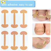 Kit de Patchs et Autocollants Correcteurs d'Ongles Respirants de Haute Qualité – Outil de Correction des Ongles d'Orteils pour Manucure et Pédicure