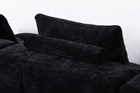VANBOW Modulares L-förmiges Cloud-Ecksofa Konvertierbares Knochenloses Sofa für Wohnzimmer