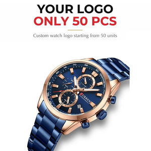 Reloj de Pulsera de Cuarzo Curren 8445 con Logotipo OEM, Marca de Primera Calidad, Deportivo, Ejecutivo, de Lujo para Hombre, Reloj Masculino - Product Image 2