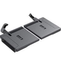 Plateau de repas en carton ABS pour voiture, organisateur de vide de place amovible, bureau pour volant, table de repas pour Tesla