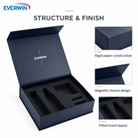Kotak Hadiah Natal Magnetik EVERWIN Berkualitas Tinggi dan Kokoh dengan Pola Solid untuk Perlindungan Barang Premium dan Pasokan Reseller