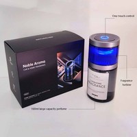 Diffuseur d'arômes pour voiture d'usine, désodorisant pour voiture 160 ml, diffuseur de parfum de luxe pour voiture avec flacon vide, diffuseur pour voiture