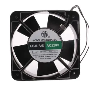 Original New Delhi West AC220V 0.22A EC AC 150x150x50mm 15CM 15050 Industrial exhaust Centrifugal G15050HA2BL cooling fan