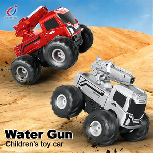 Vehículos RC Chengji, Camioneta Todoterreno Anfibia Deportiva a Control Remoto 360 °   Coche Anfibio Eléctrico con Control <span class=keywords><strong>de</strong></span> Cañón <span class=keywords><strong>de</strong></span> Agua Giratorio - Product Image 2