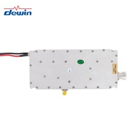 Amplificateur de puissance RF à bande ultra large 50W 50dB de gain 4000-6000 MHz, source DDS, module numérique LORA anti-drone, type N, 28-32V