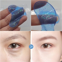 Masker Mata Pelembap Berkilau Laris Manis Harga Pabrik Perawatan Mata Vegan Kolagen Masker Mata Tidur yang Menghidrasi