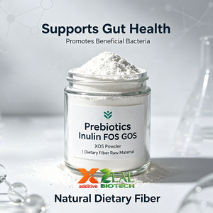 Prebióticos Inulina FOS <span class=keywords><strong>GOS</strong></span> XOS en Polvo y Jarabe, Orgánico, Sin OMG, Grado Alimenticio, Suplemento Saludable, Símbiotic, Fibra Dietética, Espesantes Crudos - Product Image 1