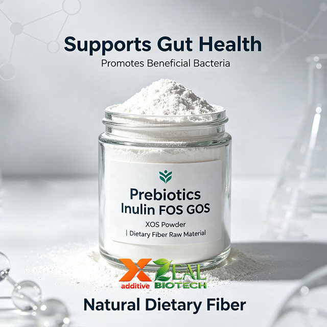 Prebiotics Inulin FOS GOS XOS Powder Syrup Organic Non-GMO Food Grade Health Supplement Synbiotic Dietary Fiber Raw Thickeners