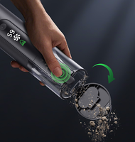 18000Pa Aspirateur de voiture rechargeable 2 en 1 Aspirateur de voiture sans fil à moteur sans balais à 2 vitesses pour voiture
