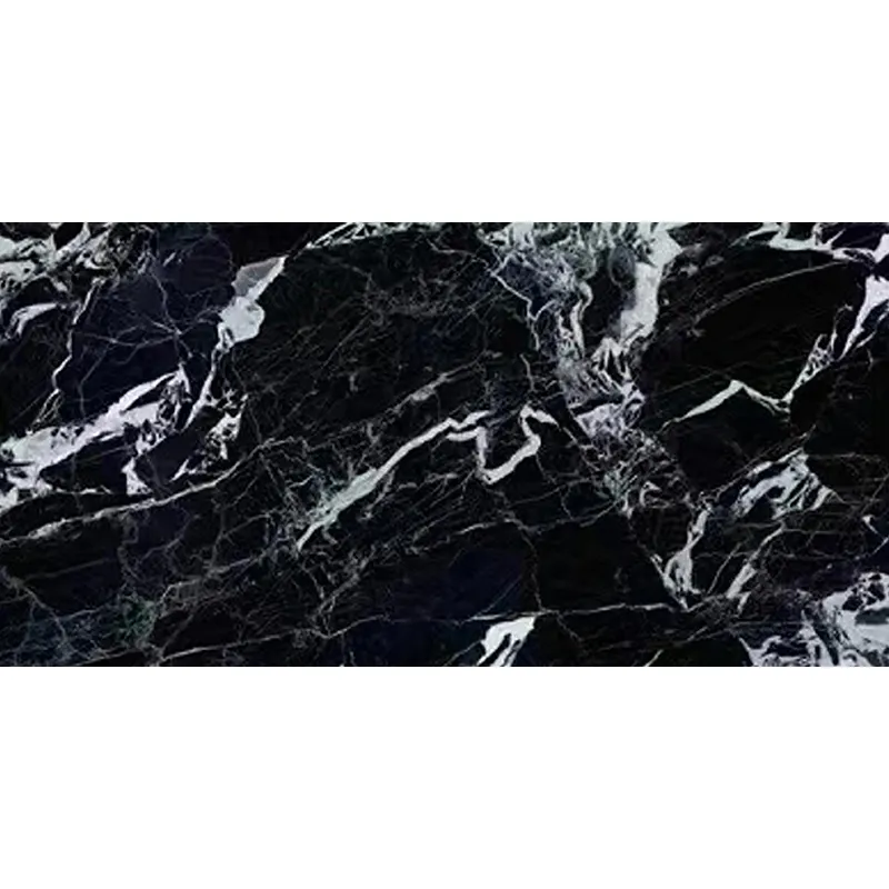 Italian Luxury Sintered Stone Wall Slab With White Gold Veins