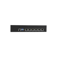 英特尔 N150 软路由器 6x 2.5GbE 网络设备 DDR5 RAM 无风扇防火墙 PC 支持 OpenWrt Proxmox ESXi 迷你服务器