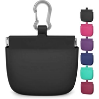 Sac à friandises pour chien, résistant aux intempéries, lavable au lave-vaisselle, avec fermeture magnétique en silicone, pour l'entraînement
